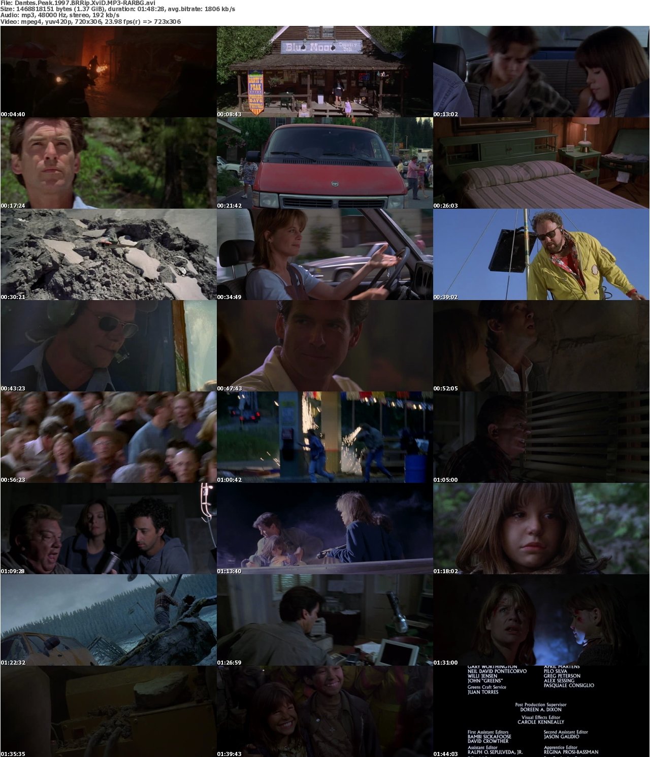 Dantes Peak 1997 BRRip XviD MP3-RARBG