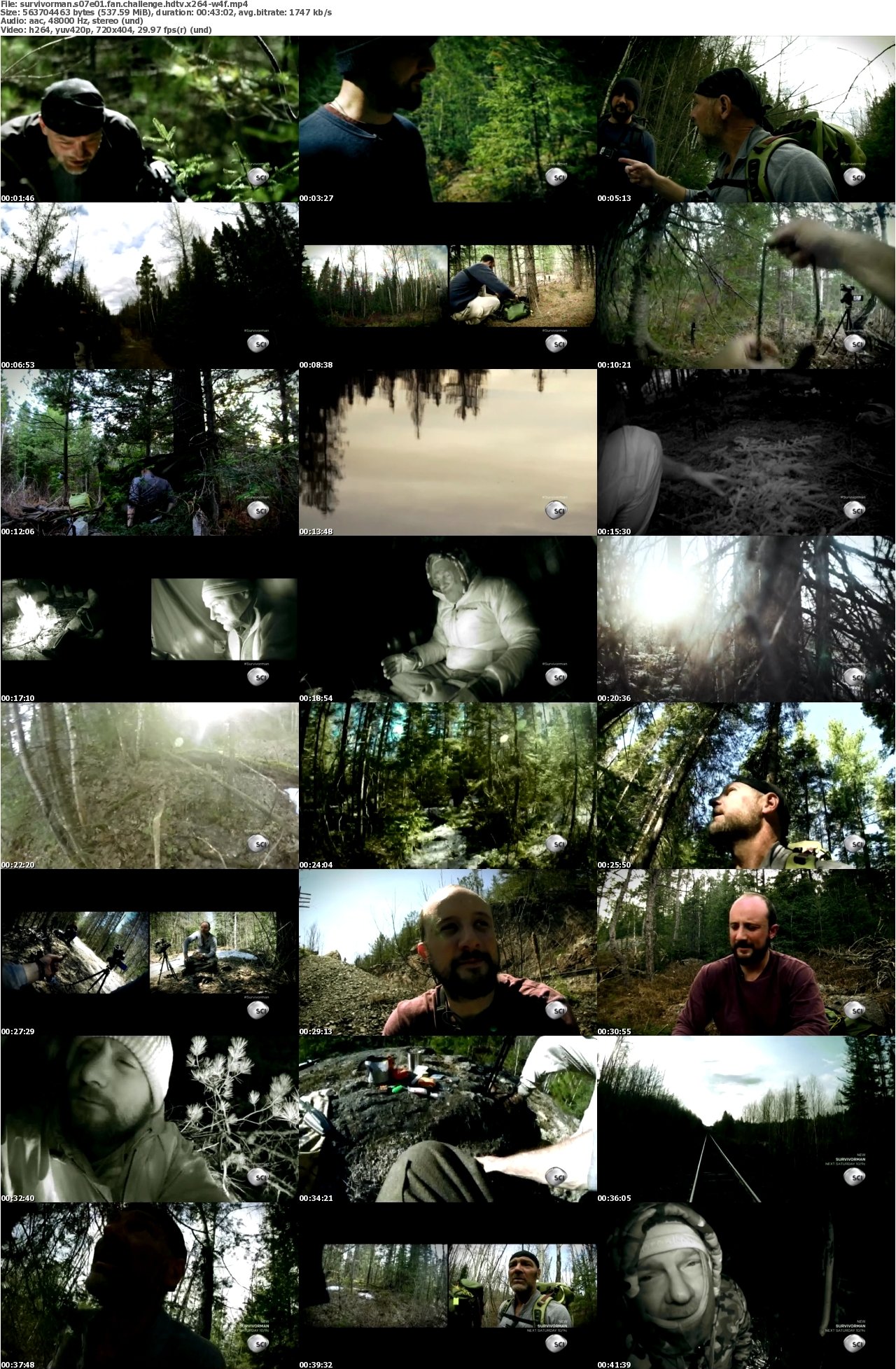 Survivorman S07E01 Fan Challenge HDTV x264-W4F
