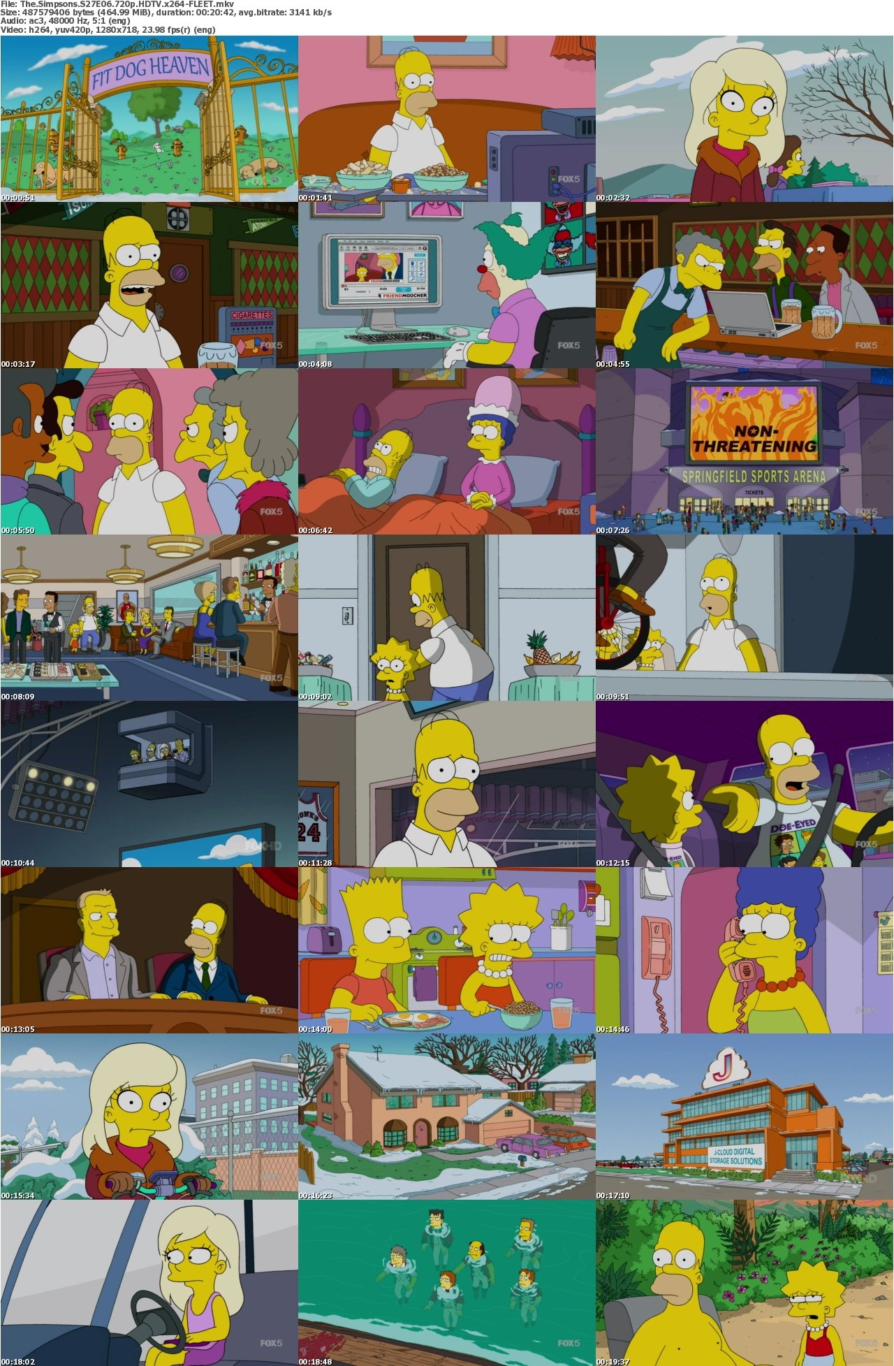 The Simpsons S27E06 720p HDTV x264-FLEET