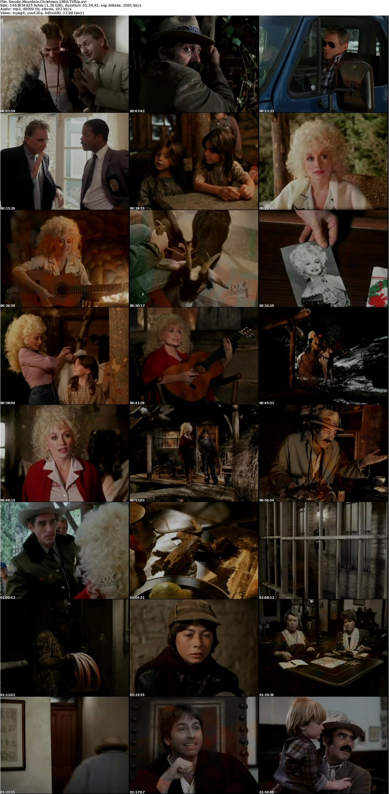 Smoky Mountain Christmas 1986 TVRip