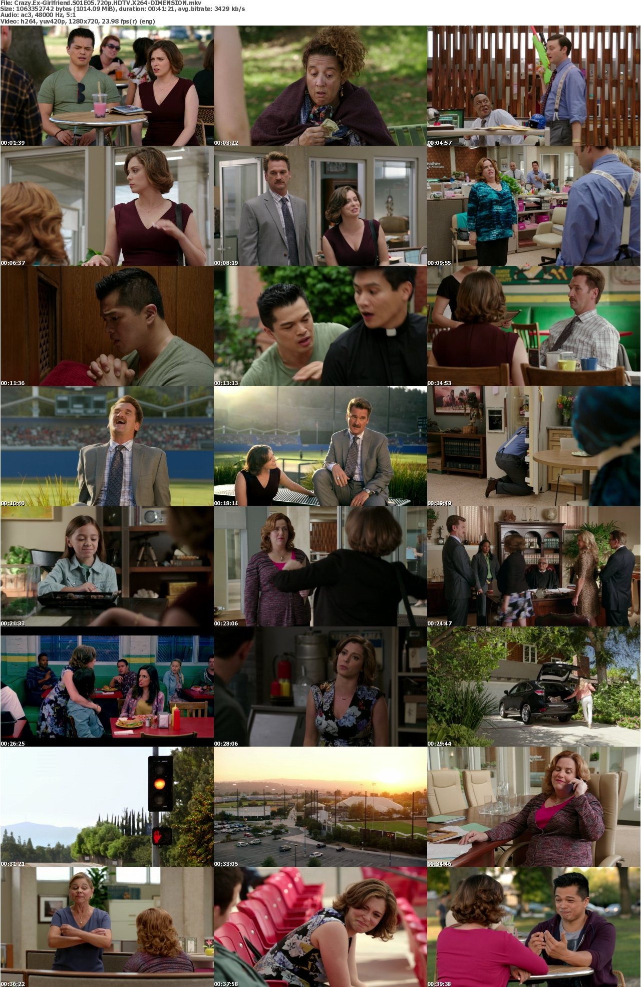 Crazy Ex-Girlfriend S01E05 720p HDTV X264-DIMENSION