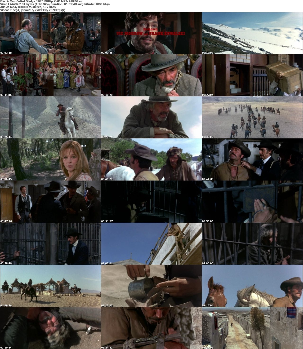 A Man Called Sledge 1970 BRRip XviD MP3-RARBG