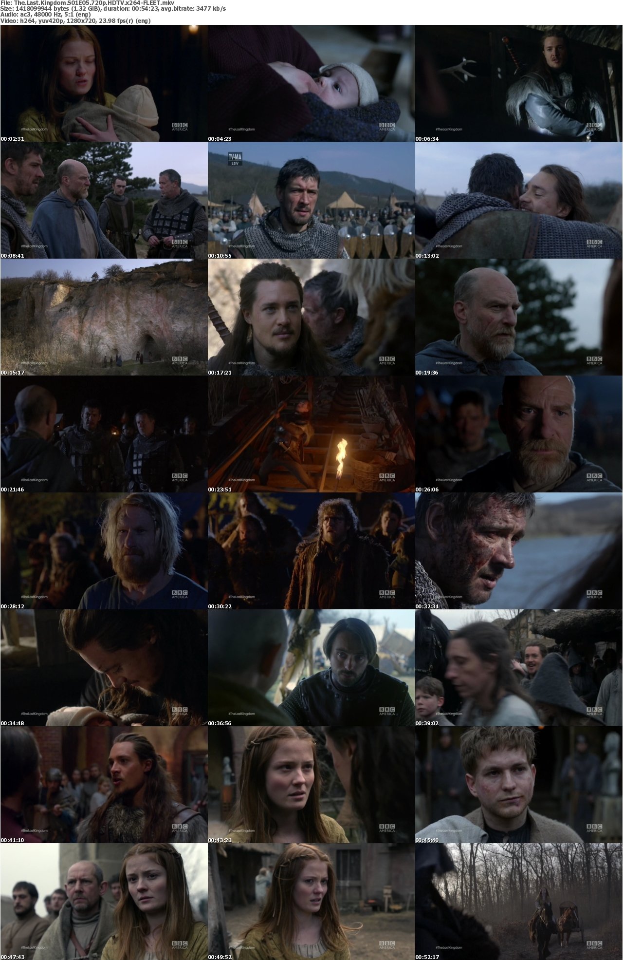 The Last Kingdom S01E05 720p HDTV x264-FLEET