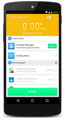 Clean Master (Boost &amp; AppLock) v5.11.1 build 51113680 Free