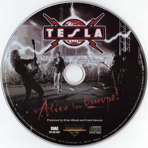 Tesla - Alive in Europe! (2010) (FLAC)