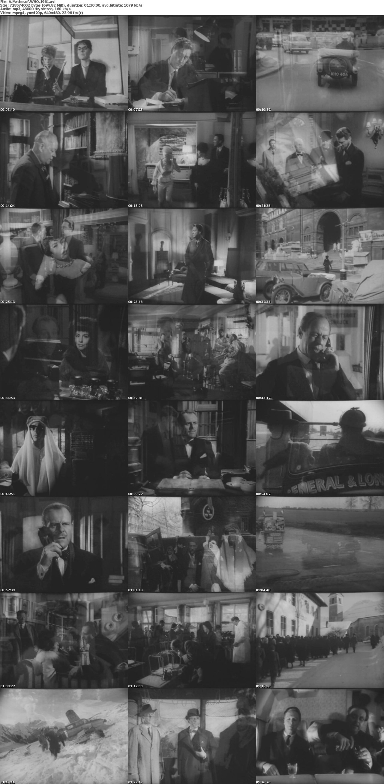 A Matter of WHO (1961)