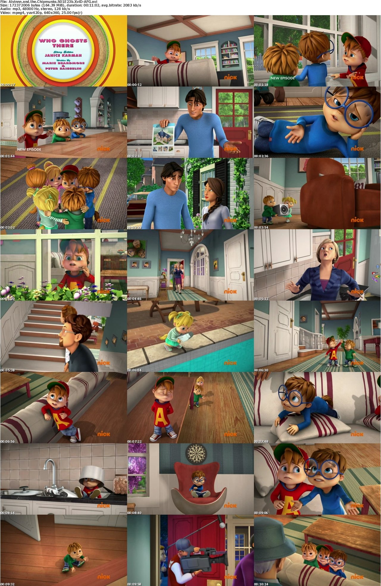 Alvinnn and the Chipmunks S01E23b XviD-AFG