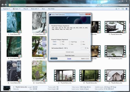 Icaros Shell Extensions 3.0.0 RC 3 + Portable