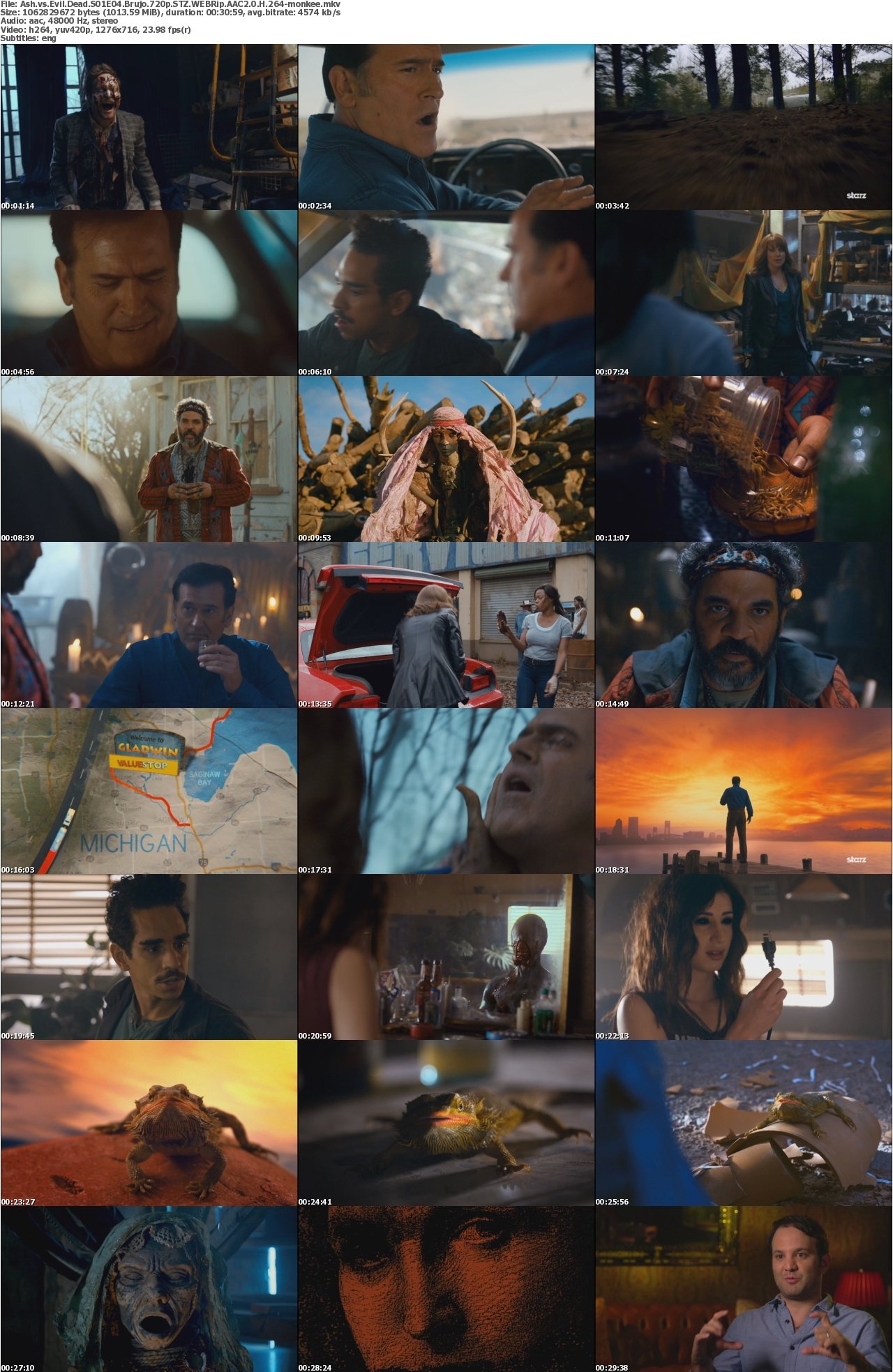 Ash vs Evil Dead S01E04 Brujo 720p STZ WEBRip AAC2 0 H 264-monkee