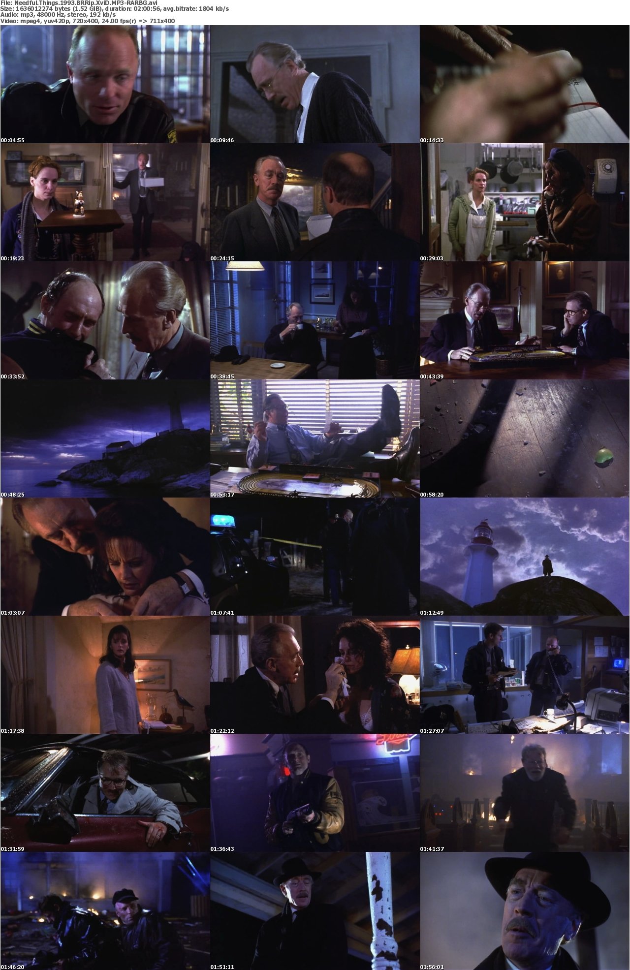 Needful Things 1993 BRRip XviD MP3-RARBG