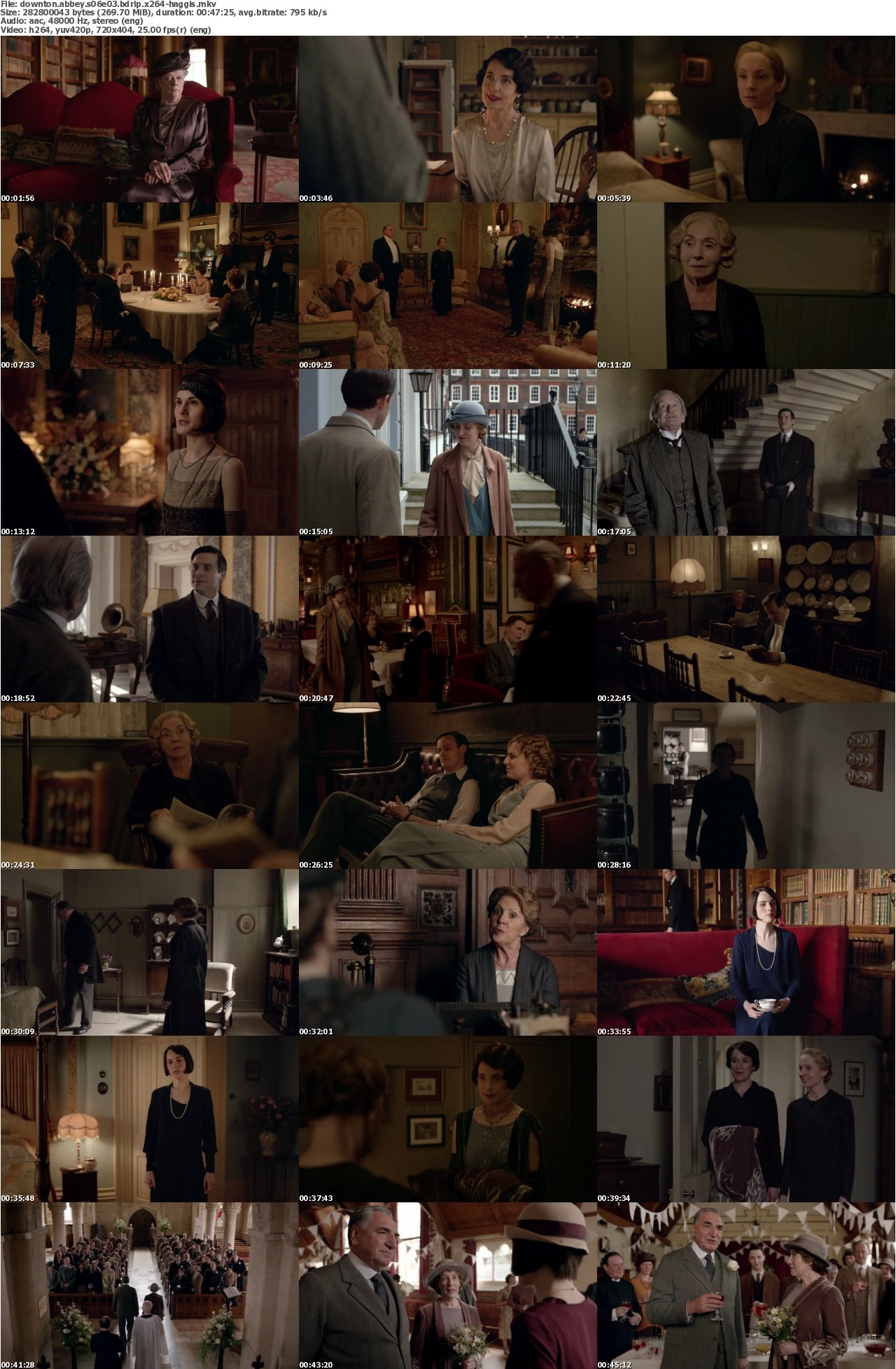 Downton Abbey S06E03 BDRip x264-HAGGiS