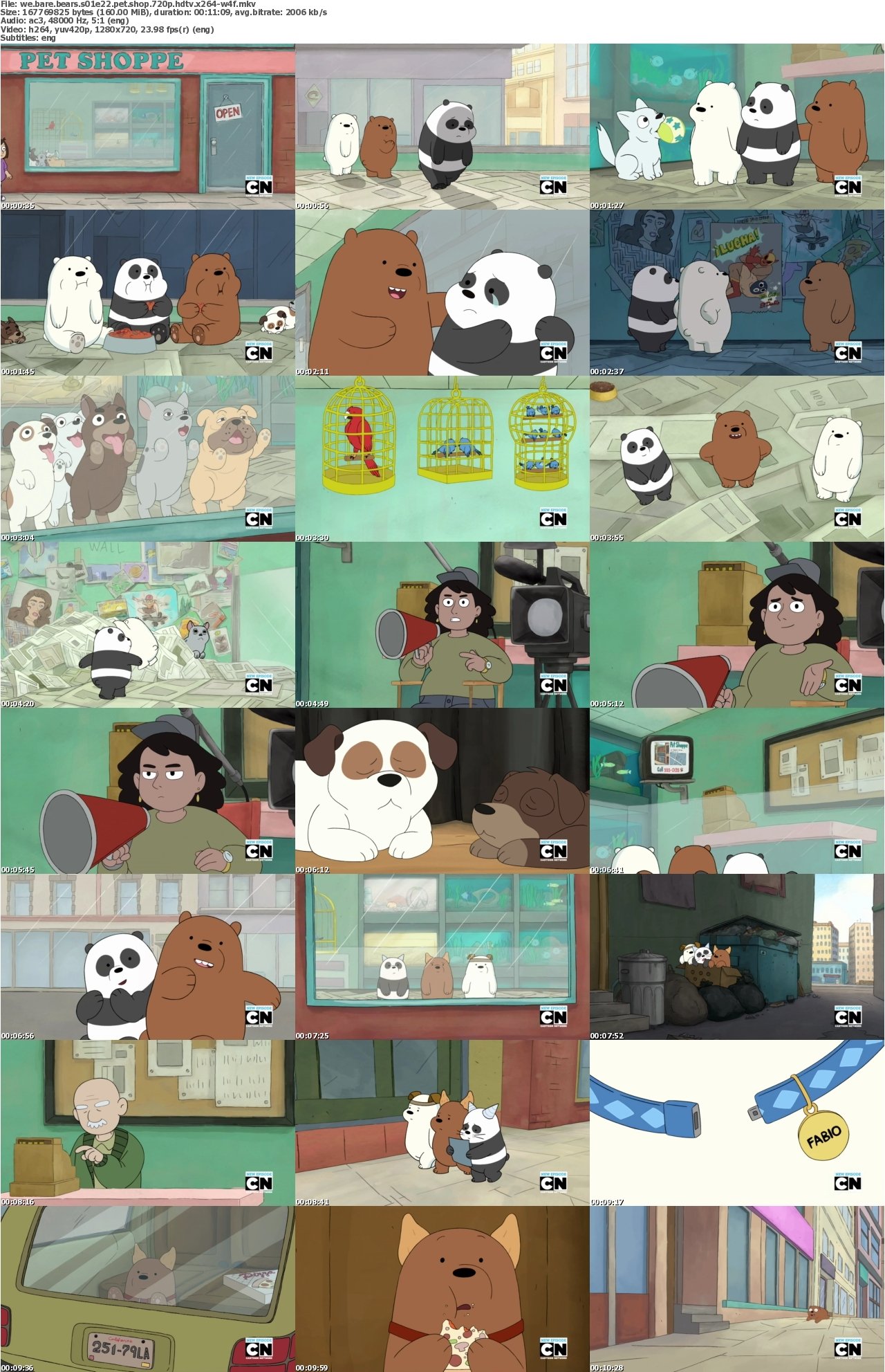 We Bare Bears S01E22 Pet Shop 720p HDTV x264-W4F