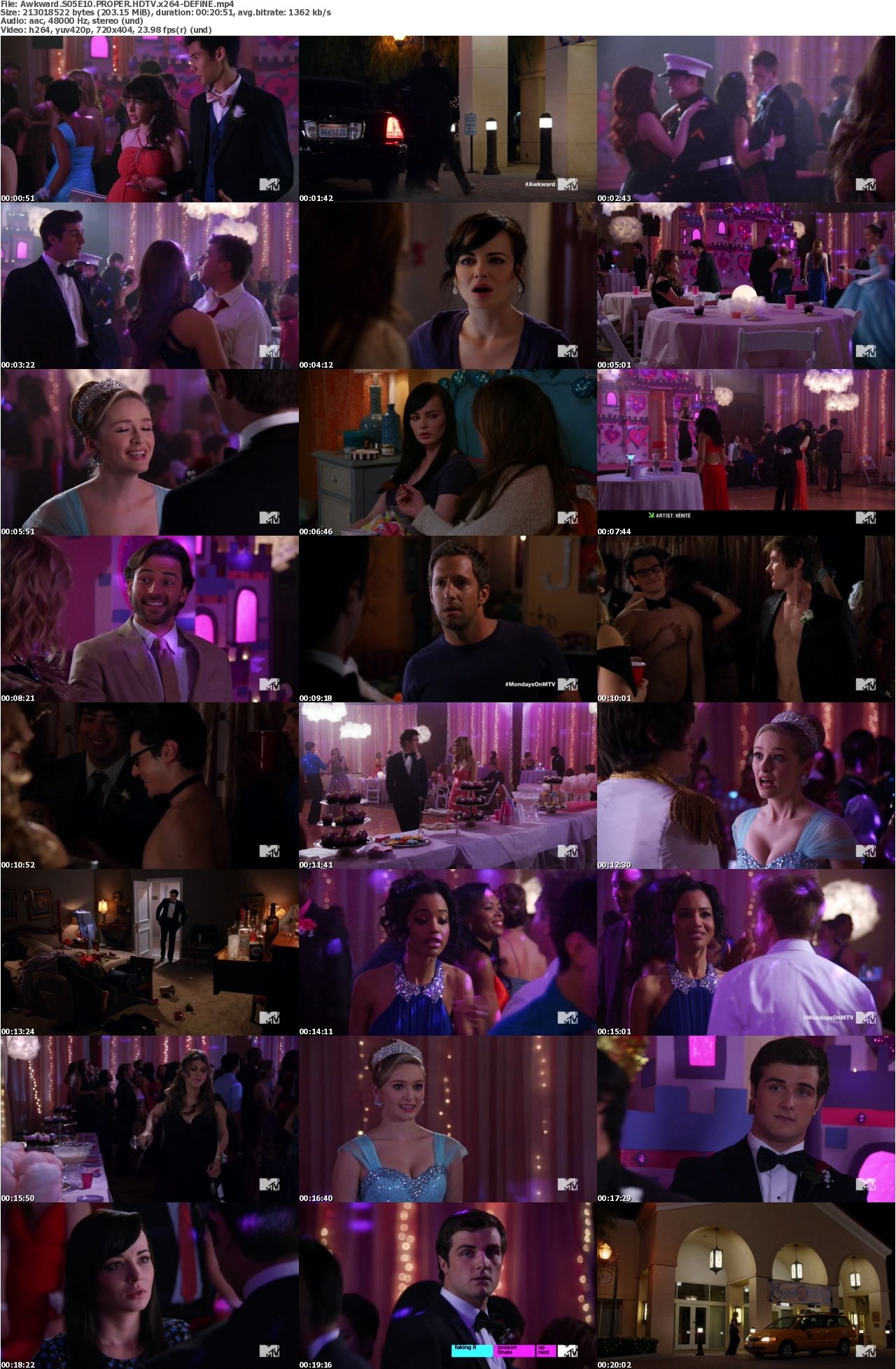 Awkward S05E10 PROPER HDTV x264-DEFiNE