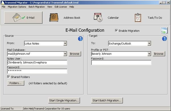 Transend Migrator v12.2 Build 1242 