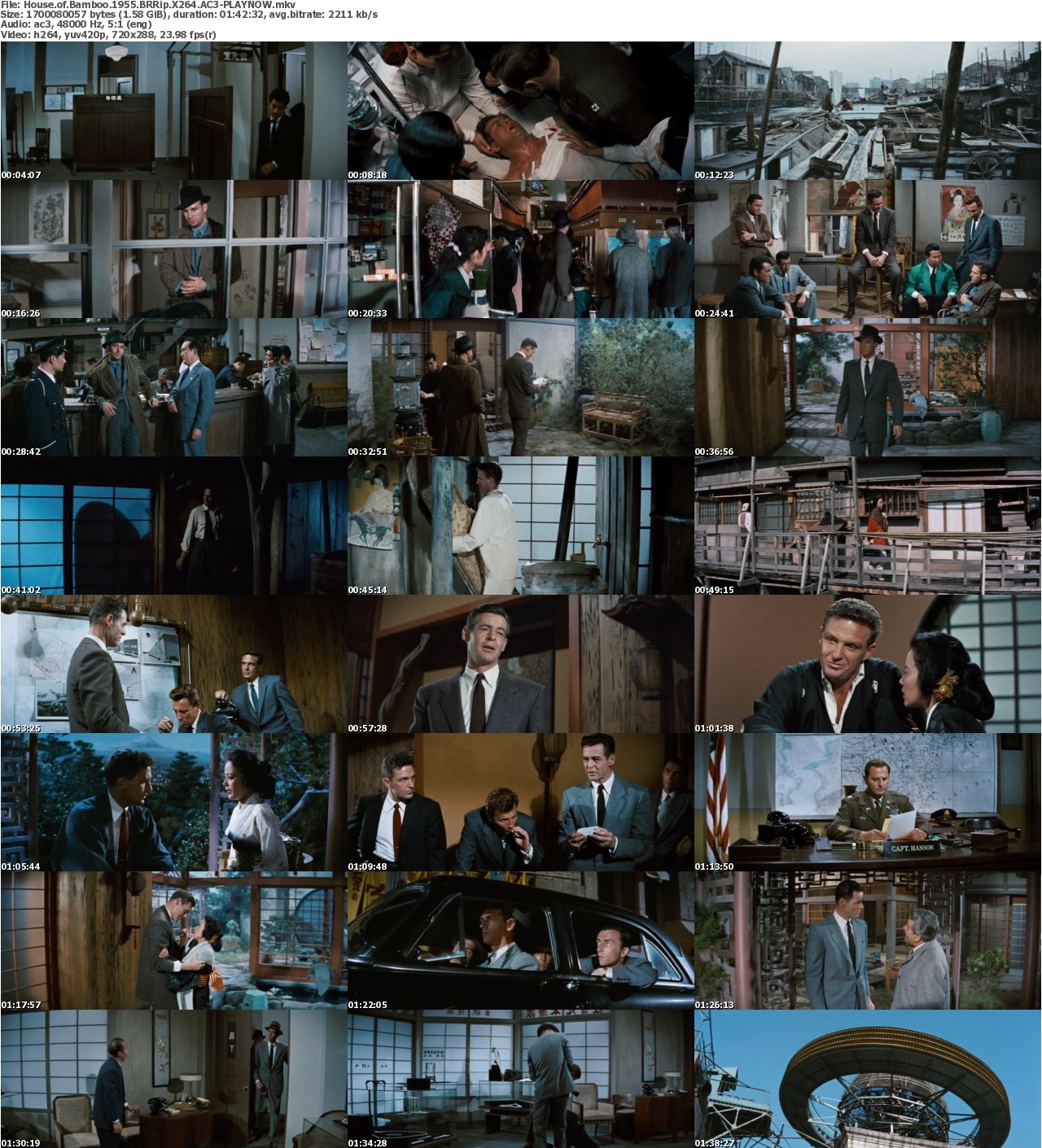 House of Bamboo 1955 BRRip X264 AC3-PLAYNOW