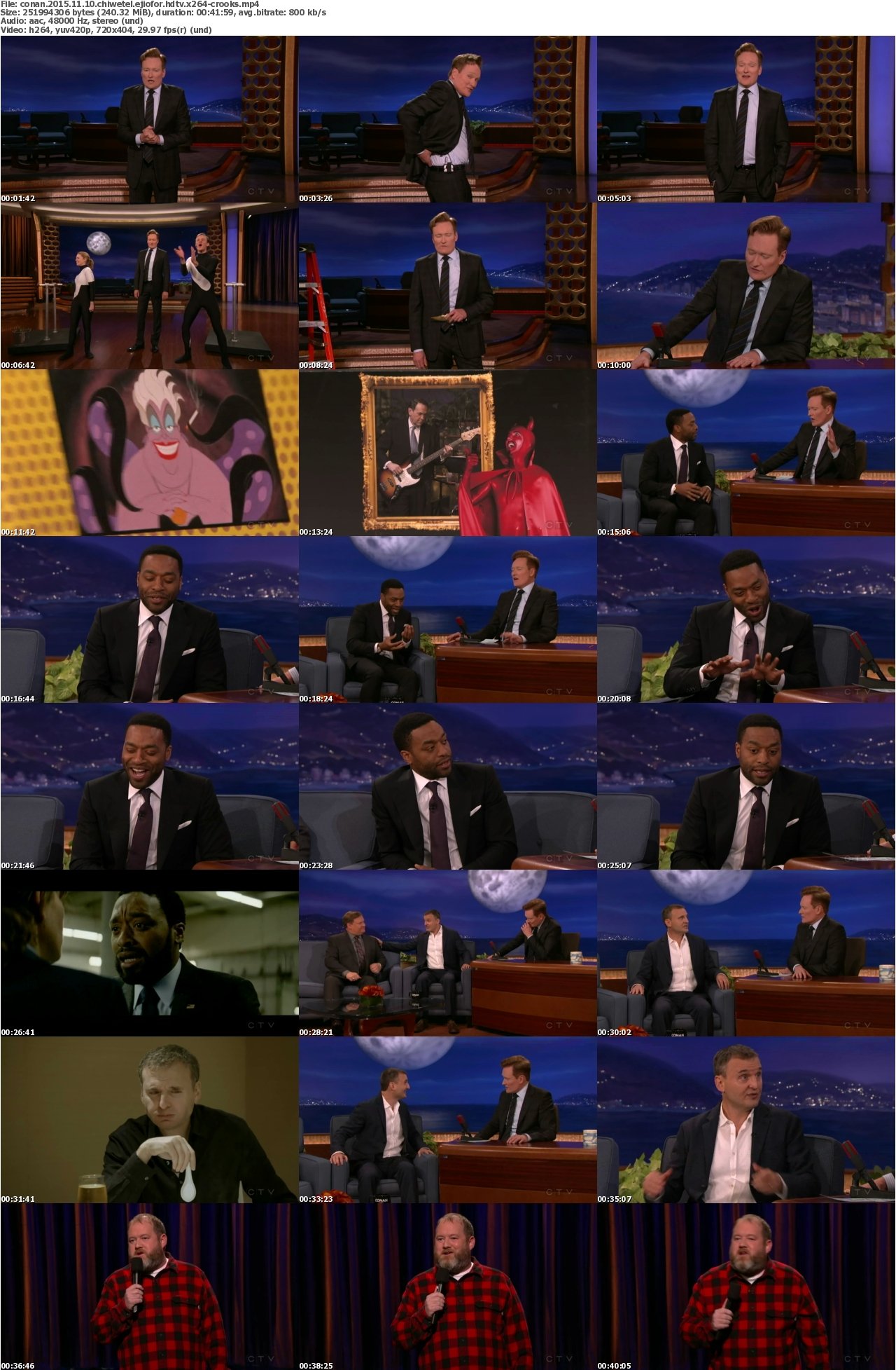 Conan 2015.11 10 Chiwetel Ejiofor HDTV x264-CROOKS