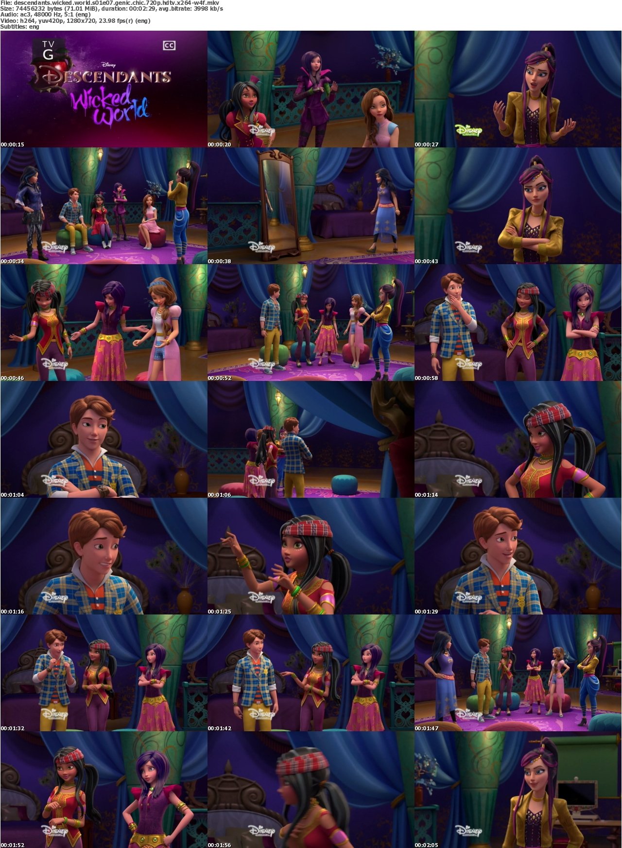 Descendants Wicked World S01E07 Genic Chic 720p HDTV x264-W4F