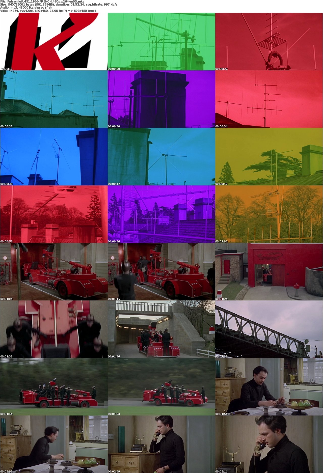 Fahrenheit 451 1966 FRENCH 480p x264-mSD