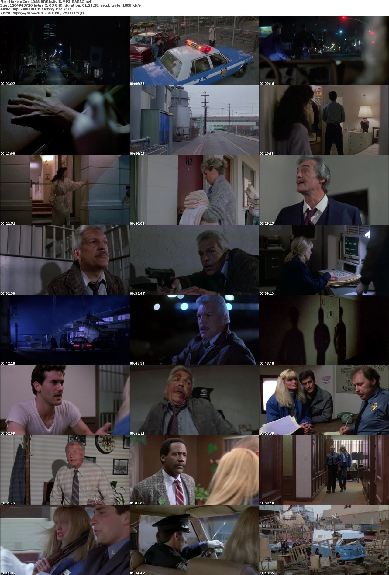 Maniac Cop 1988 BRRip XviD MP3-RARBG