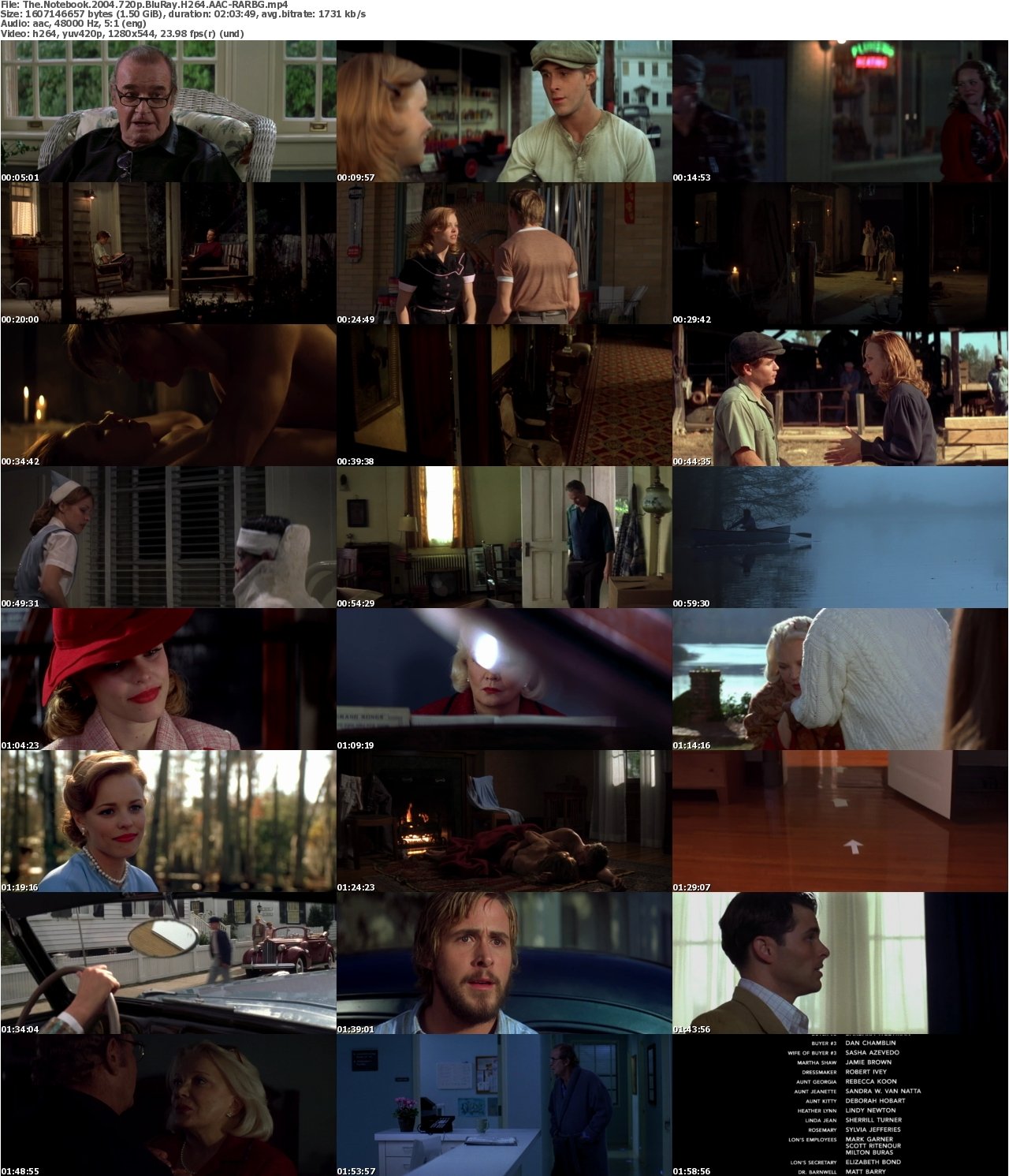 The Notebook 2004 720p BluRay H264 AAC-RARBG