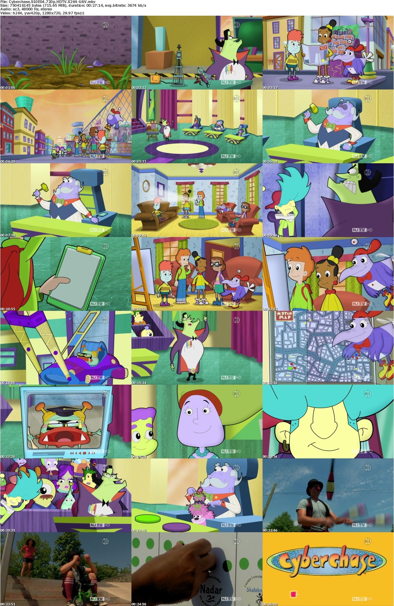 Cyberchase S10E04 720p HDTV X264-UAV