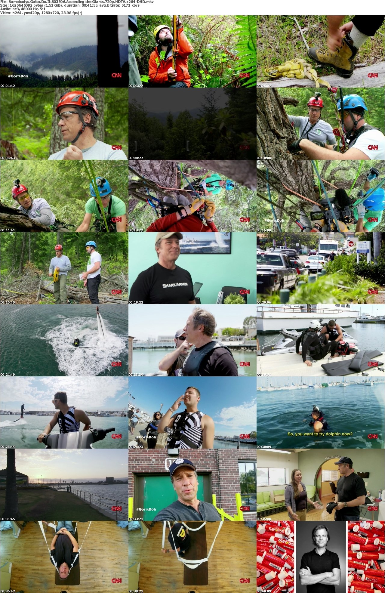 Somebodys Gotta Do It S03E06 Ascending the Giants 720p HDTV x264-DHD