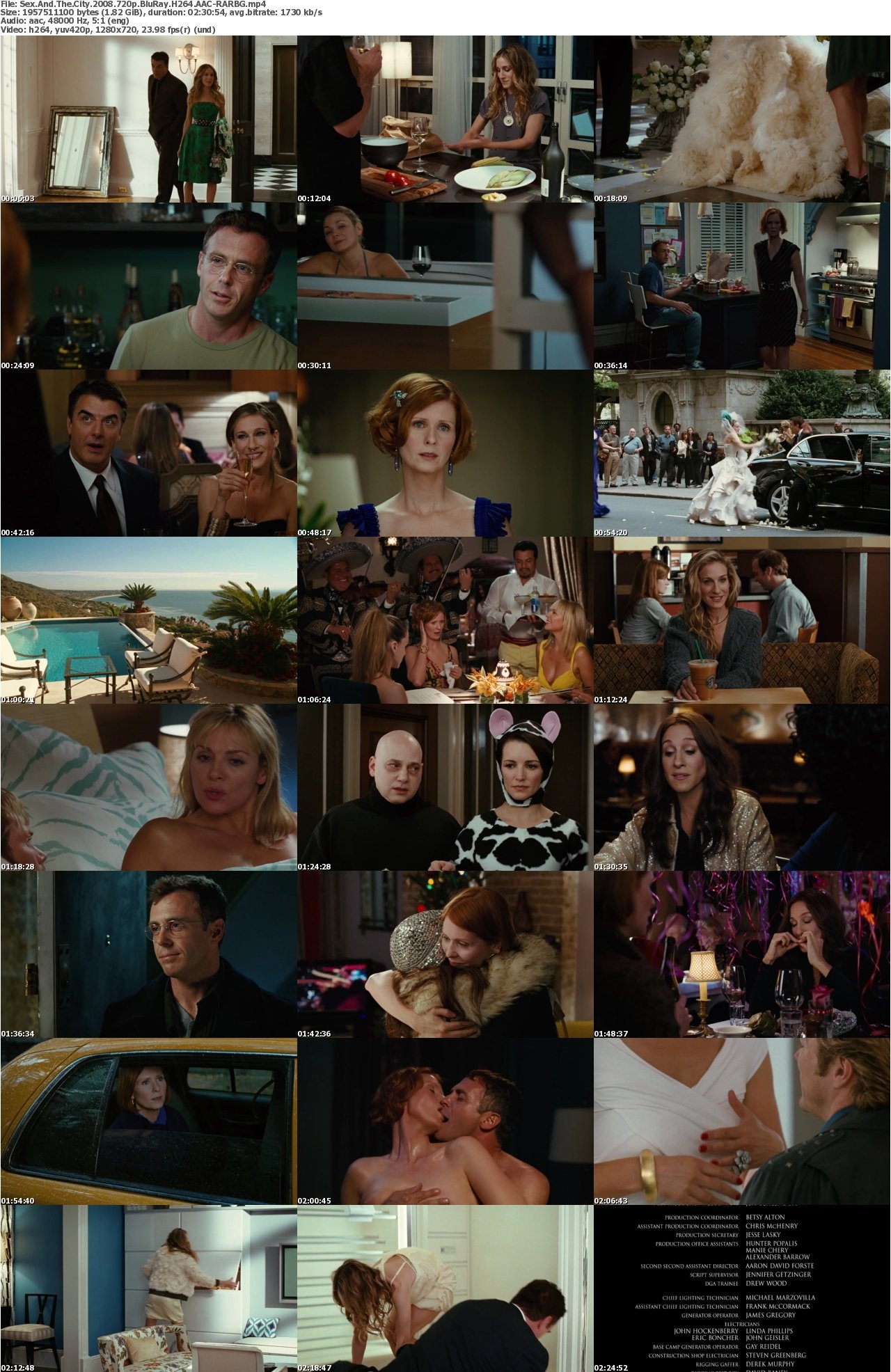 Sex And The City 2008 720p BluRay H264 AAC-RARBG