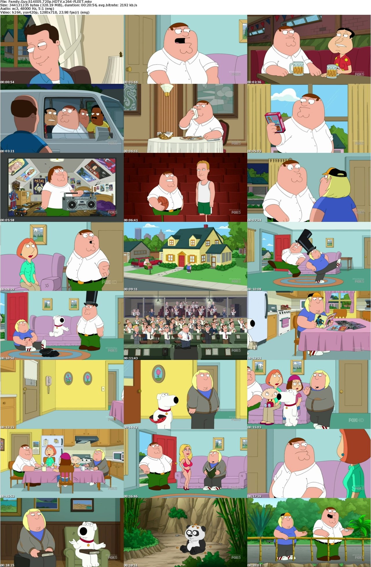 Family Guy S14E05 720p HDTV x264-FLEET