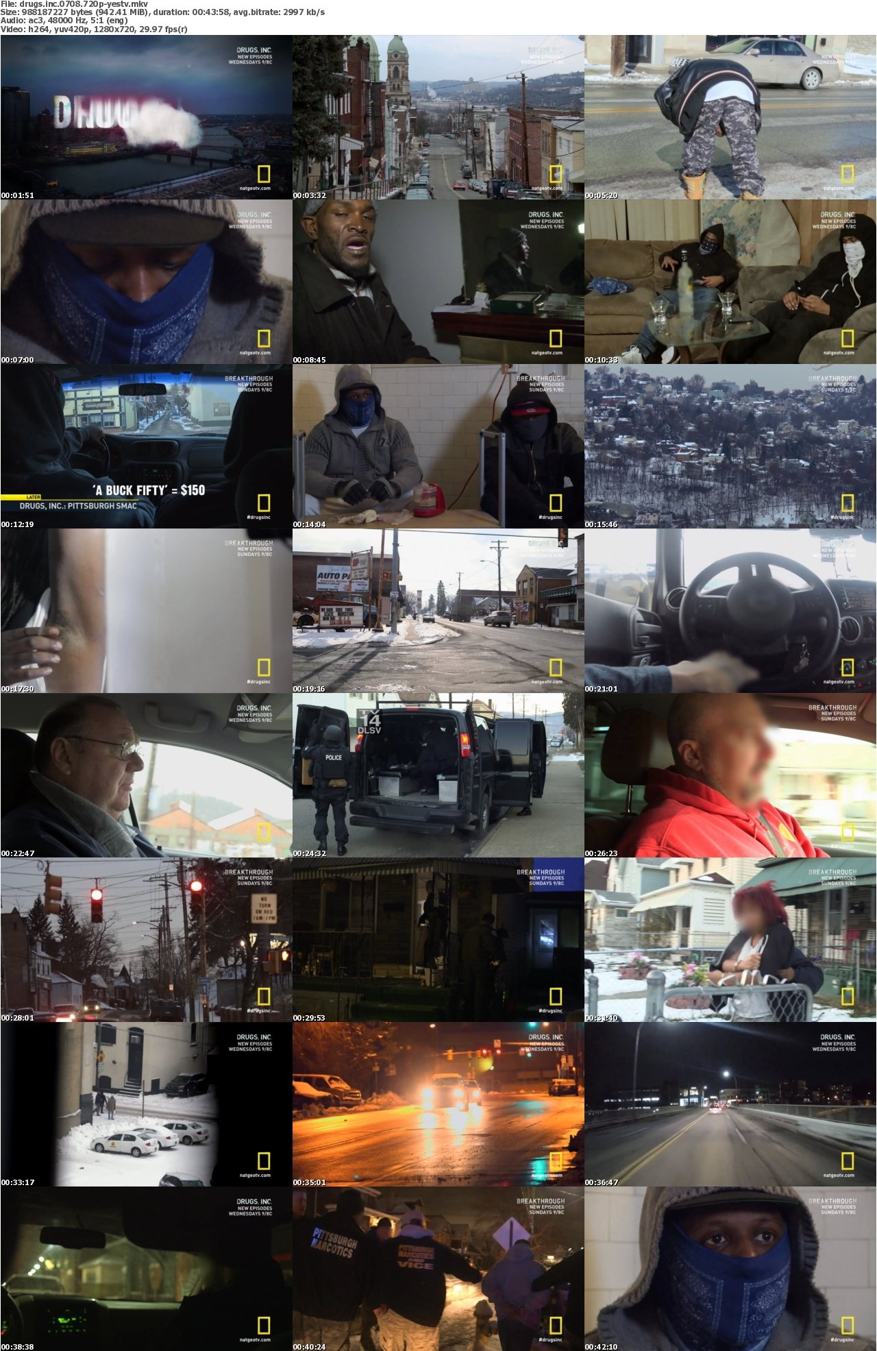 Drugs Inc S07E08 Pittsburgh Smack 720p HDTV x264-YesTV