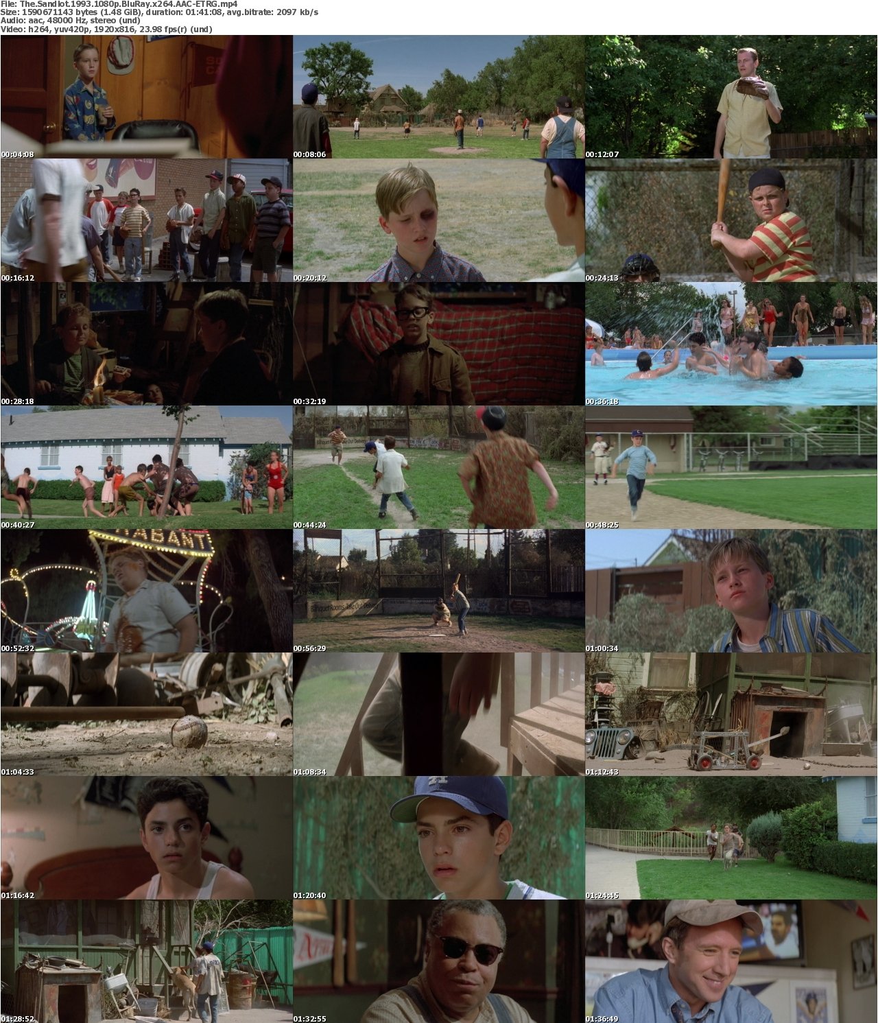 The Sandlot 1993 1080p BluRay x264 AAC-ETRG