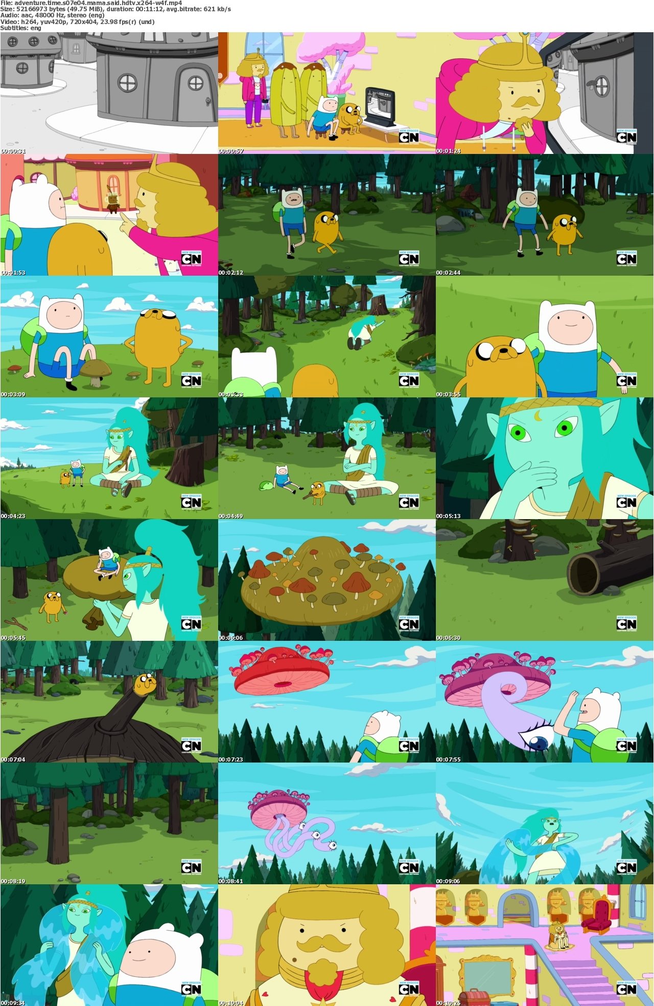 Adventure Time S07E04 Mama Said HDTV x264-W4F