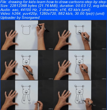 Drawing for Kids: Learn How to Draw Cartoons Step-by-Step