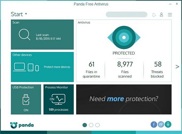 Panda Free Antivirus 2016 16.0.2