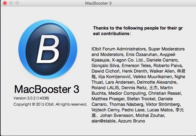 IObit MacBooster 3.0.2.14338 Multilingual MacOSX