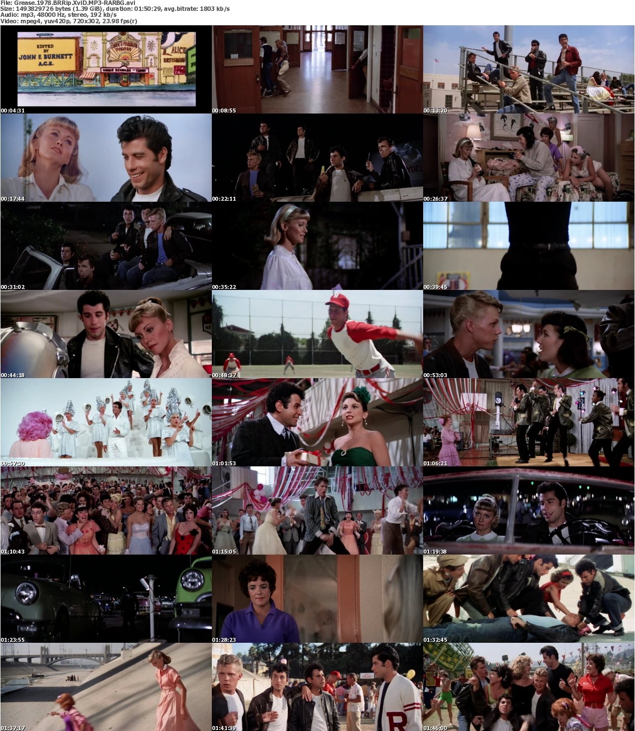 Grease 1978 BRRip XviD MP3-RARBG
