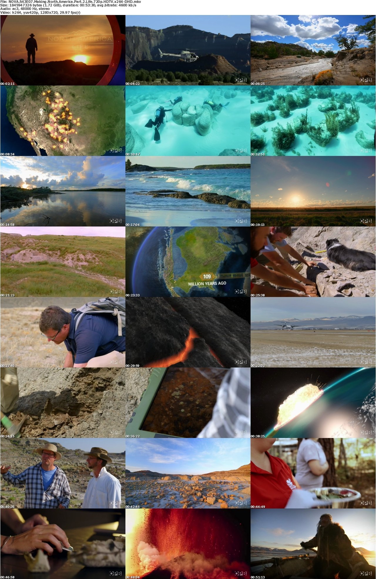 NOVA S43E07 Making North America Part 2 Life 720p HDTV x264-DHD