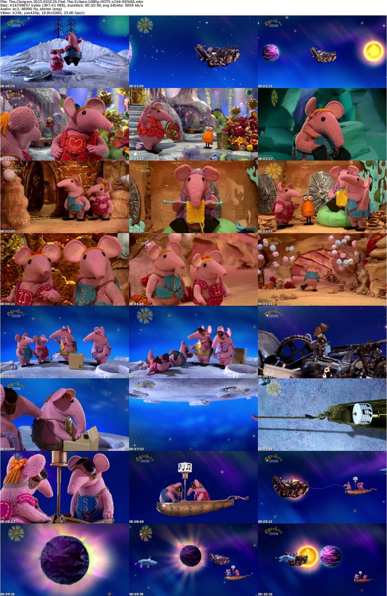 The Clangers 2015 S01E26 Find The Eclipse 1080p HDTV x264-RDVAS