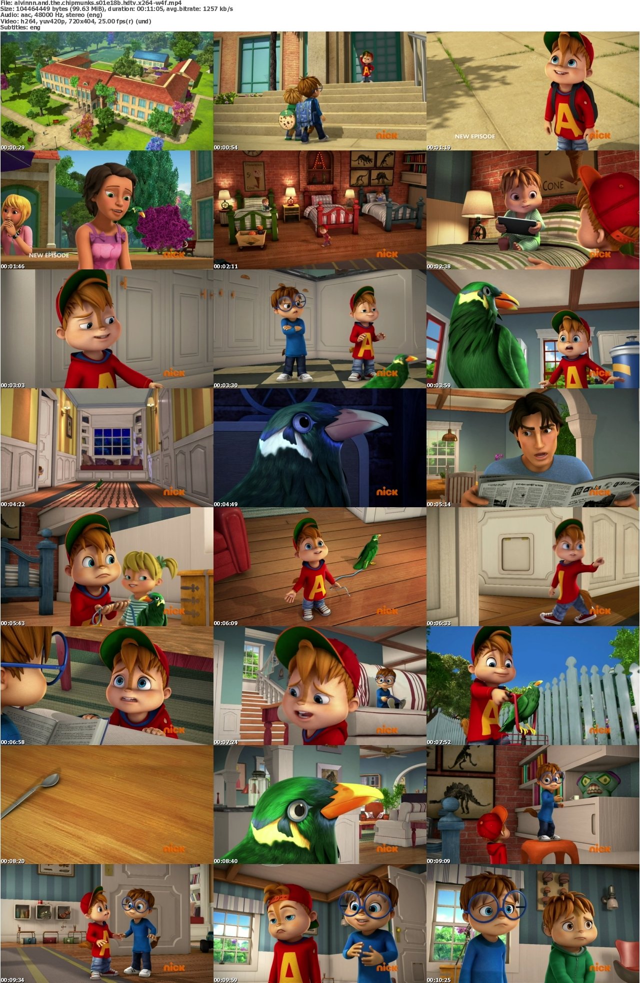 Alvinnn and the Chipmunks S01E18b HDTV x264-W4F