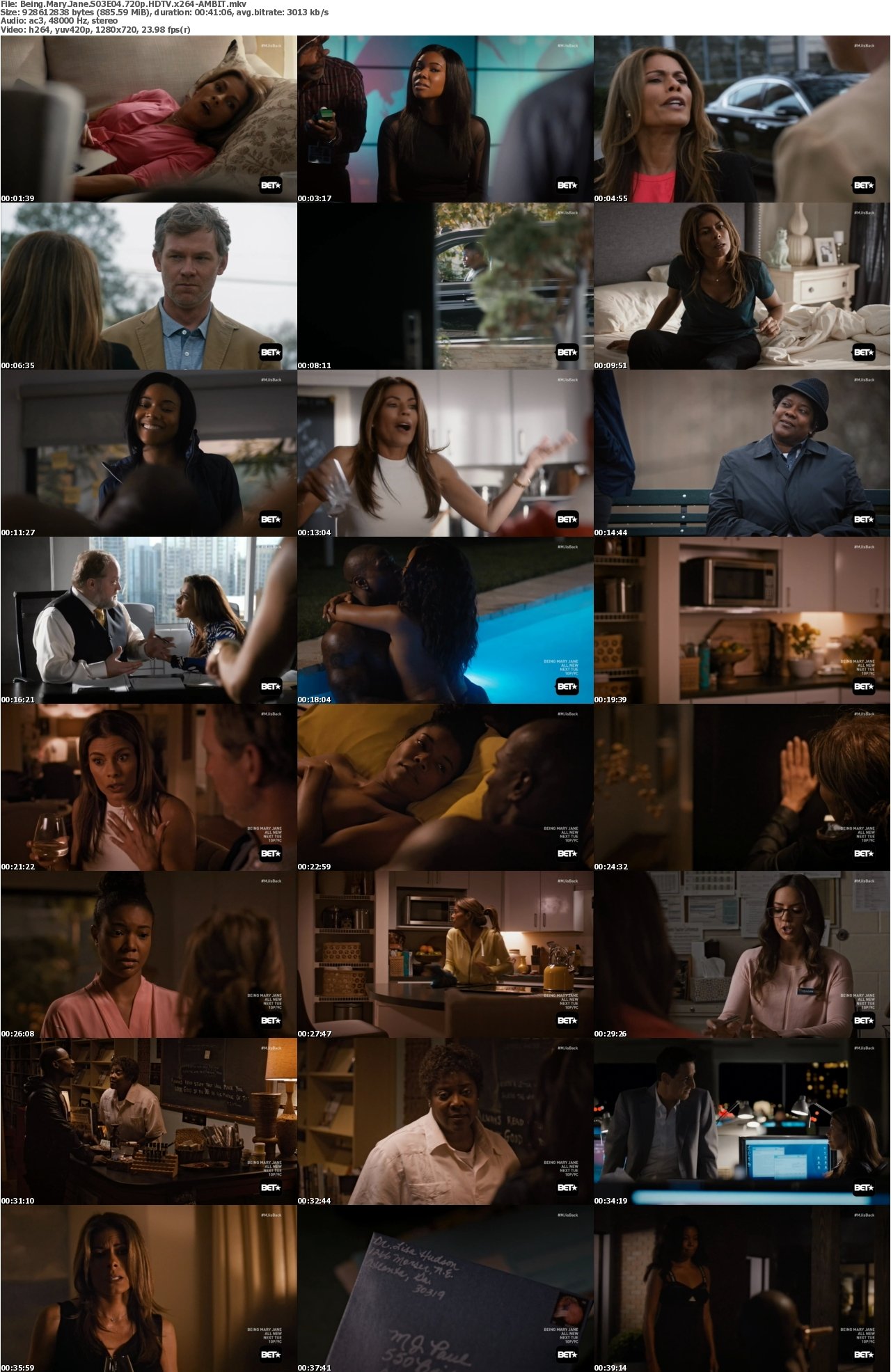 Being Mary Jane S03E04 720p HDTV x264-AMBIT