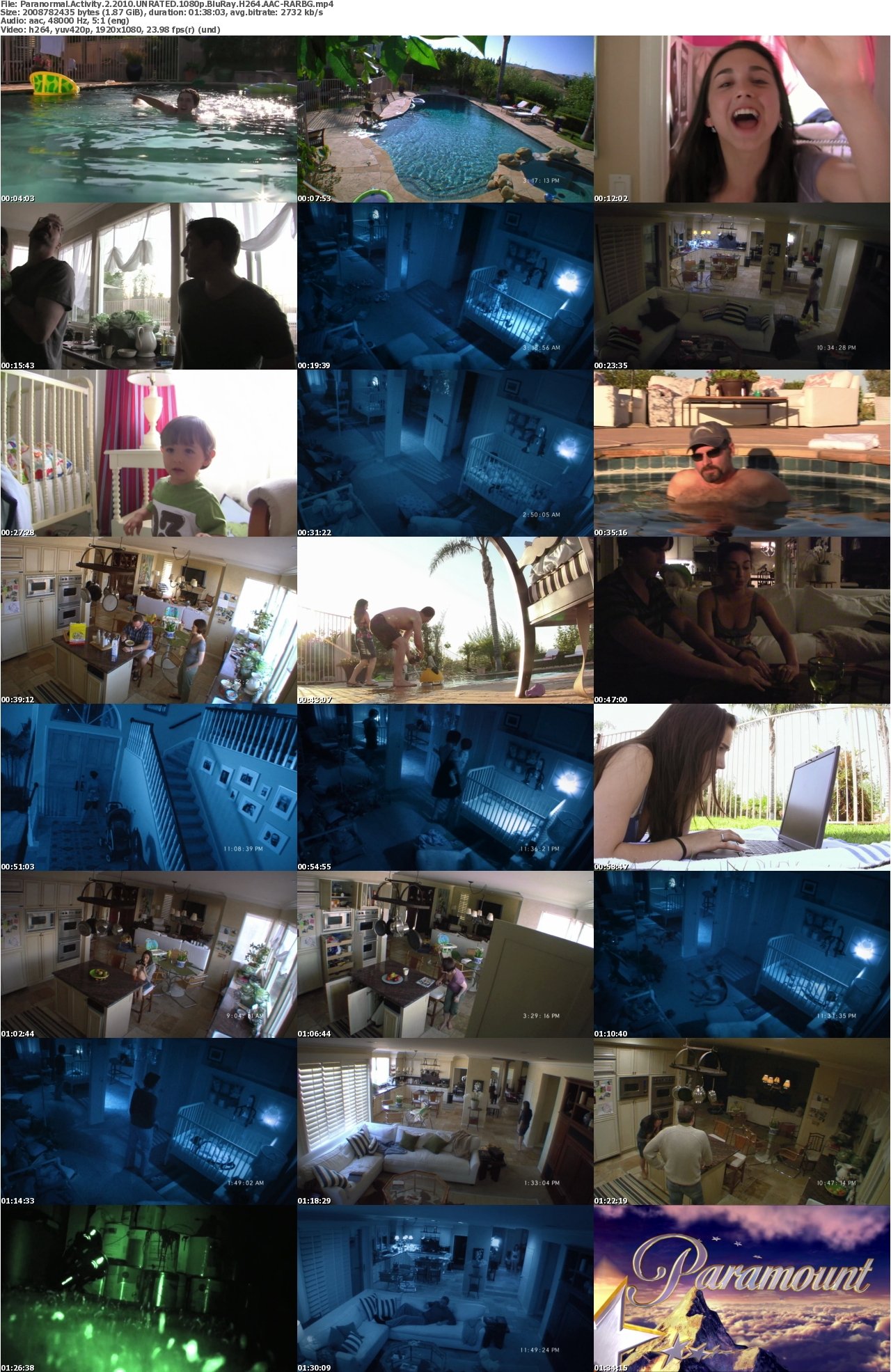 Paranormal Activity 2 2010 UNRATED 1080p BluRay H264 AAC-RARBG