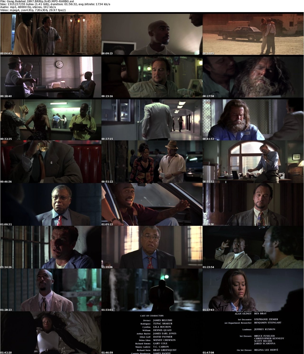 Gang Related 1997 BRRip XviD MP3-RARBG