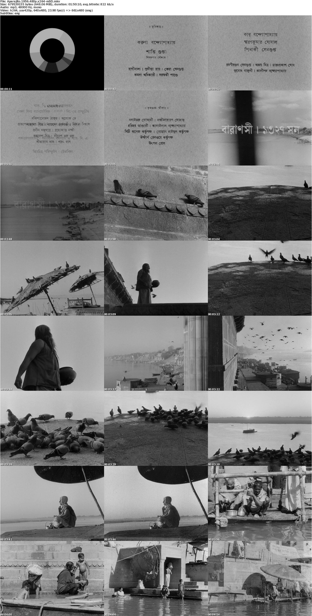 Aparajito 1956 480p x264-mSD