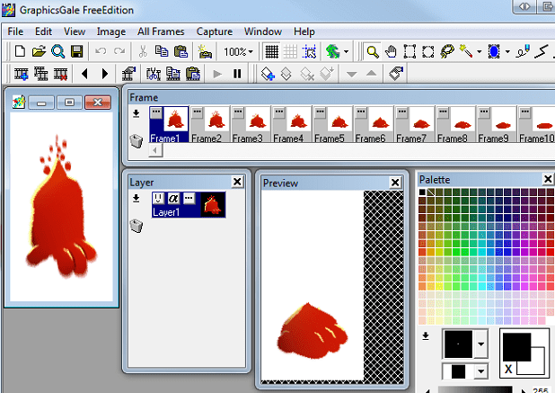 Portable GraphicsGale PRO 2.04.08