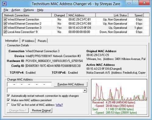 Technitium MAC Address Changer 6.0.7 Portable