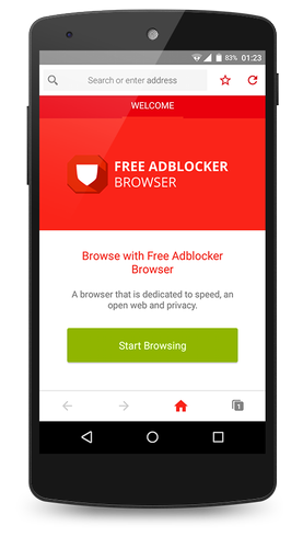 Free Adblocker Browser v40.0.3.3