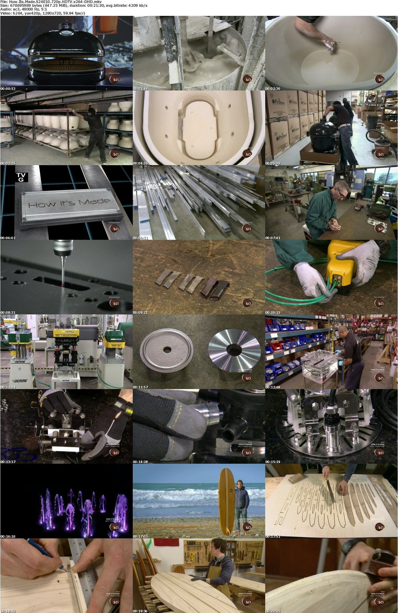 How Its Made S26E10 720p HDTV x264-DHD
