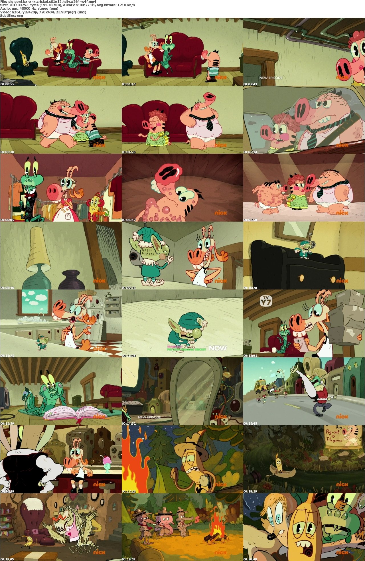 Pig Goat Banana Cricket S01E12 HDTV x264-W4F