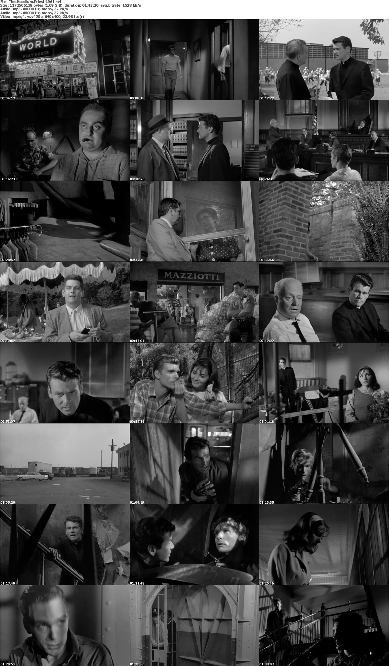 The Hoodlum Priest (1961)