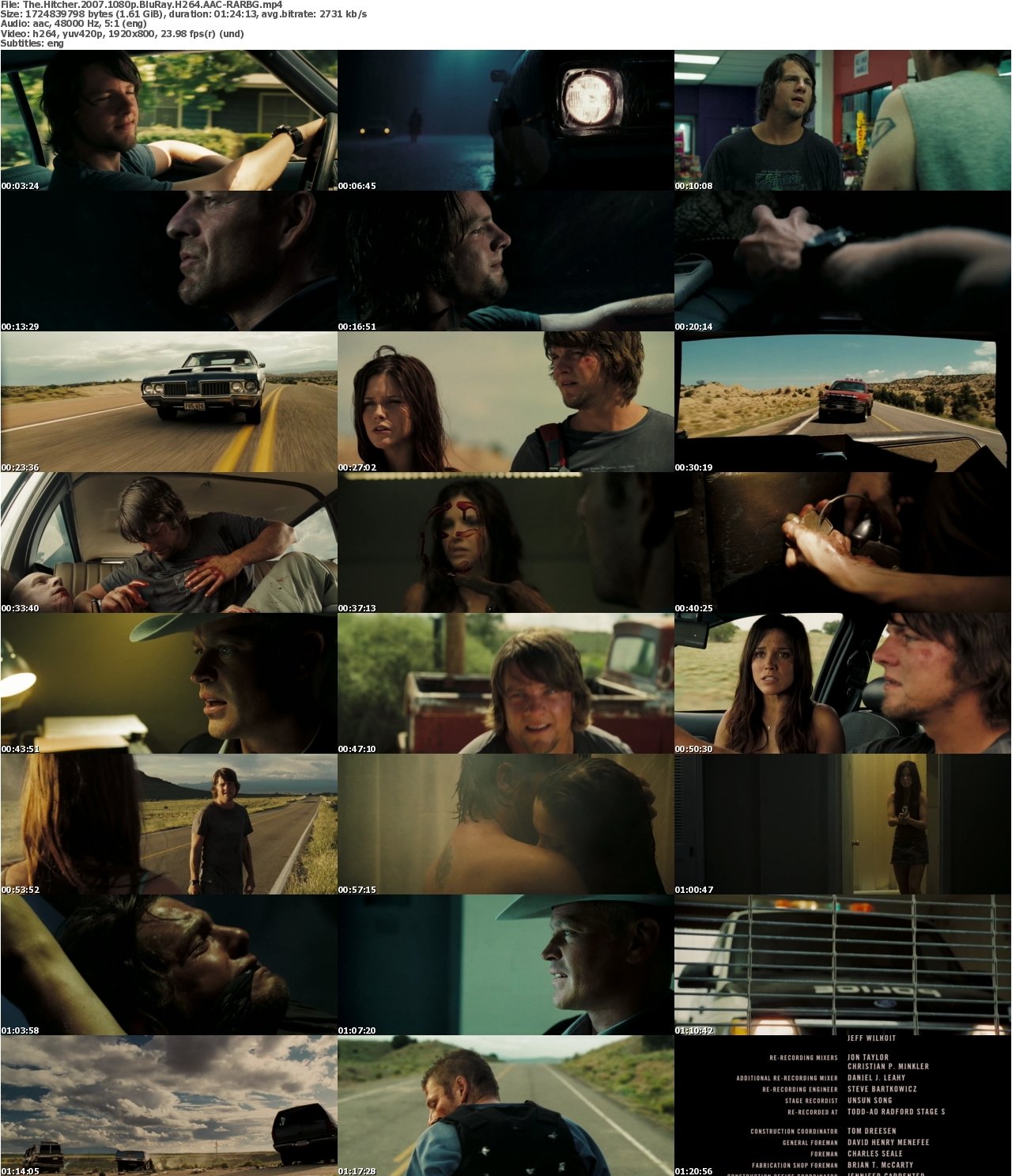The Hitcher 2007 1080p BluRay H264 AAC-RARBG