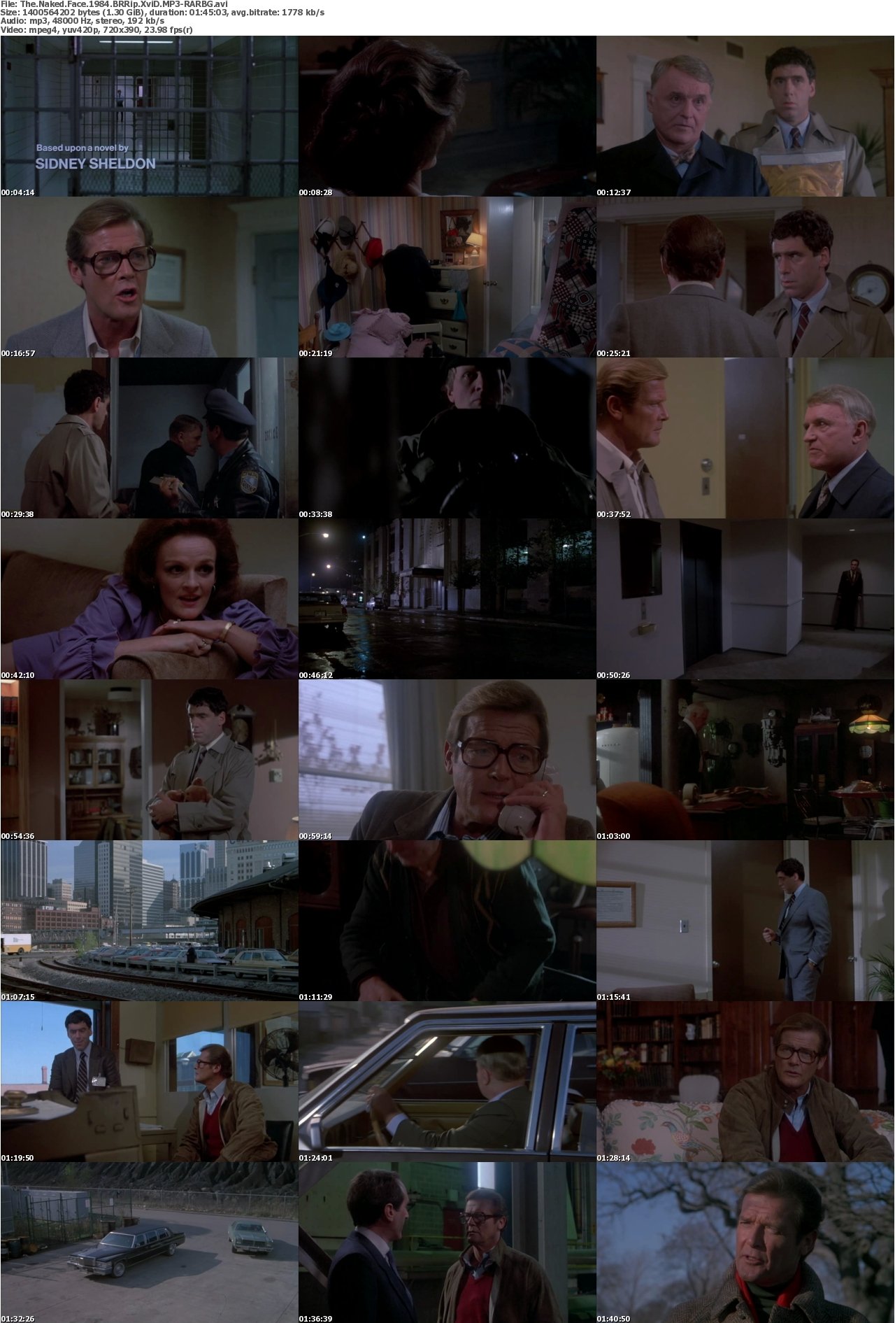 The Naked Face 1984 BRRip XviD MP3-RARBG